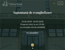 Tablet Screenshot of bisericagloria.ro